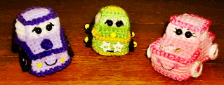 Tiny Wheels Crochet Cars