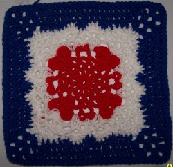 I Love the USA Square 1