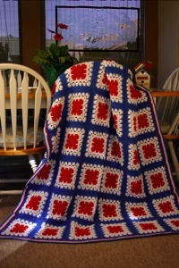 American Granny Afghan