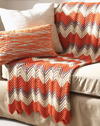 Zig Zag Ripple Afghan