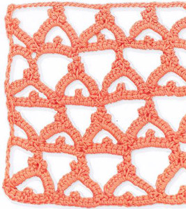Crown Lace Stitch Pattern