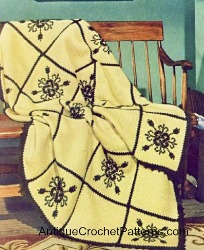 Maize Fireside Afghan