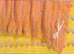 Peachy Baby Afghan