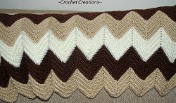 S'mores Ripple Afghan
