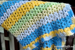 Summer Sky Baby Blanket