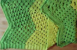 Turtle Shell Ripple Afghan