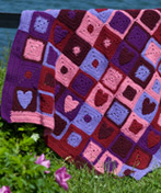 Happy Hearts Afghan