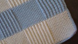 Baby Blue Afghan