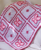 Crochet Butterfly Blanket