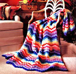 Cascade Crochet Afghan