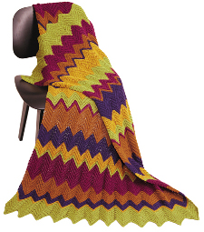 Madrid Ripple Stitch Afghan