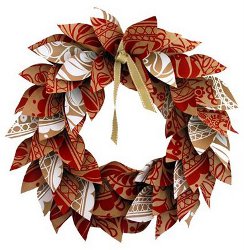 Paper Christmas Wreath