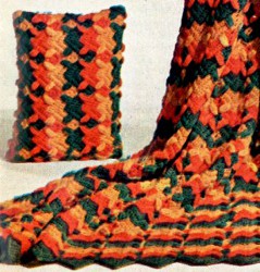 Ripple with Overleaf Afghan