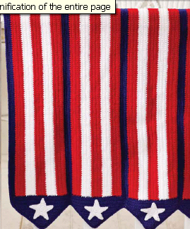 Stars and Stripes Afghan