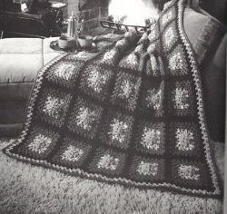 Sunflower Granny Afghan
