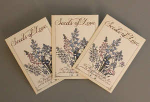 Seed Packet Wedding Favors