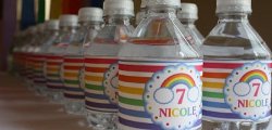 Rainbow Party Printable Designs