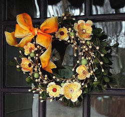 Blooming into Spring Wreath