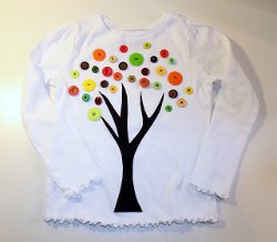 Button Tree Shirt for Fall