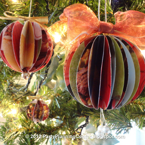 Junk Mail Ornaments