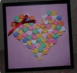 Conversation Candy Heart Picture