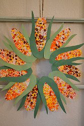 Corn Husk Paper Wreah