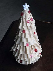 Cute Coffee Filter Christmas Trees