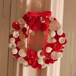 Cute as a Button Wreath