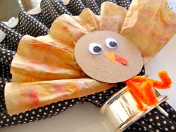 Eco-Chic Coffe Filter Turkeys
