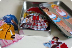 DIY Magnetic Paper Dolls