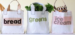 Doubly Green Grocery Totes