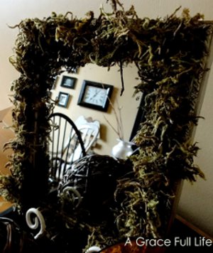 Nature Inspired Moss Mirror