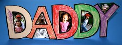 Father's Day Name Frame