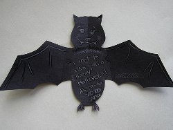 bat wings folded