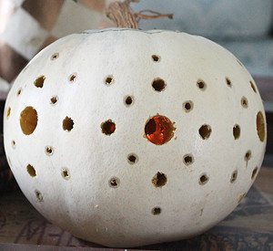 Starry Night Drilled Pumpkins Starry Night Drilled Pumpkins