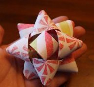 Handmade Christmas Paper Bows