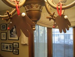 Handy Hanging Reindeer