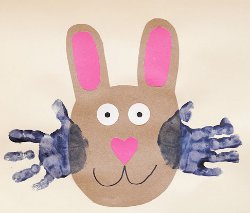 Mr. Whiskers Handprint Craft