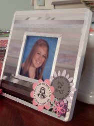 Ombre Frame from Magazine Pages 