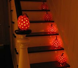 Pretty Perforated Pumpkins