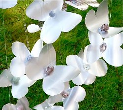 Recycled Can Butterfly Mobile