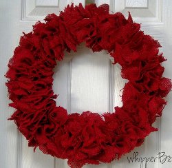 Ruffles of Romance Wreath