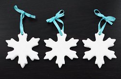 Snowlfake Cookie Cutter Ornaments