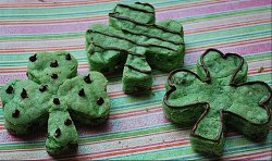 St. Patrick's Day Greenie Blondies