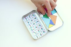 Geometric Rainbow Puzzle