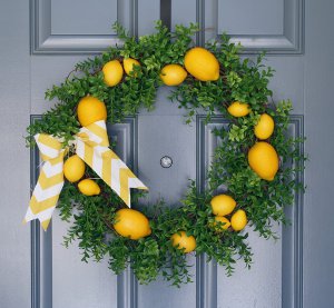 Lovely Lemon Wreath