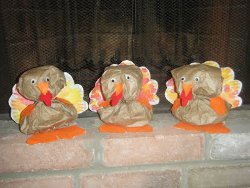 Terrific Turkeys from Paper Bags