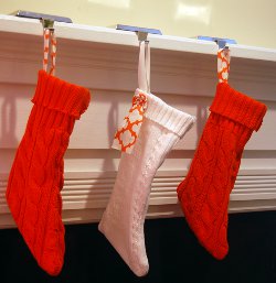 Thrift Store Sweater Stocking 