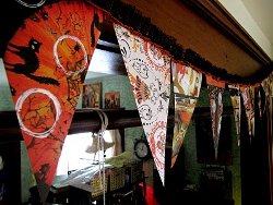 Thrifty Halloween Bunting