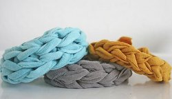 Trendy Jersey Knit Bracelet